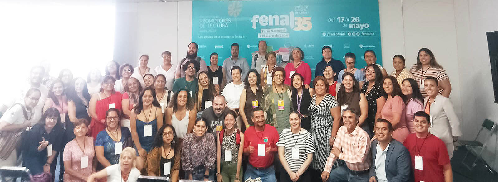 Fotografía de FENAL 2024. Grupo de personas.