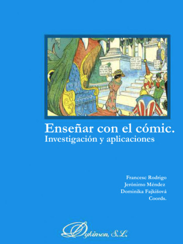 Portada de Enseñar con el cómic: investigación y aplicaciones.